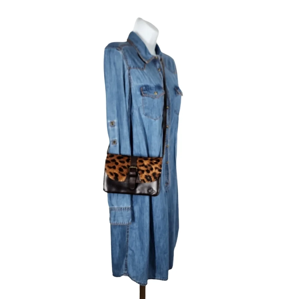 PATRICIA NASH ANIMAL PRINT CROSSBODY BAG 